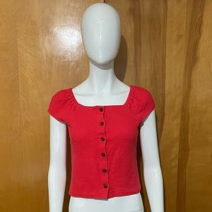 Texture & Thread Madewell Shirt Top Size XXS